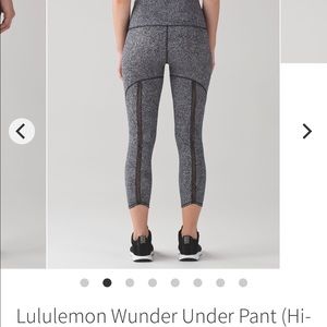 Lululemon Wunder Under HR SE Mesh 8